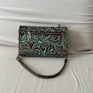 Patricia Nash Turquoise Turati purse